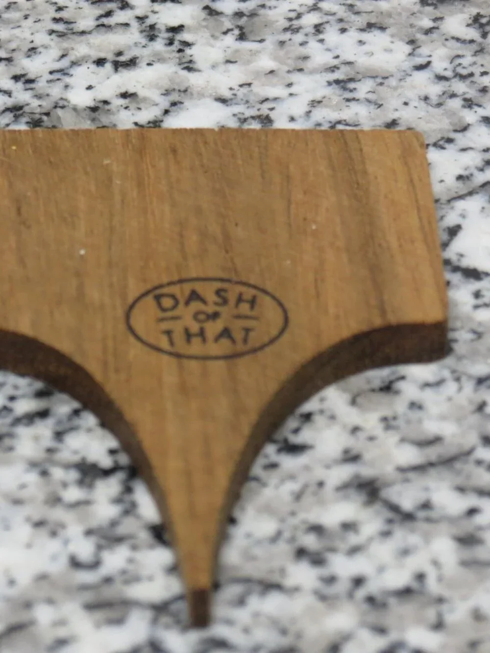 NEW IN BOX Dash Of That Chalkboard Cheese Markers 2.5” Set of 4 Acacia Wood